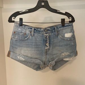 Levis Classic Denim Shorts